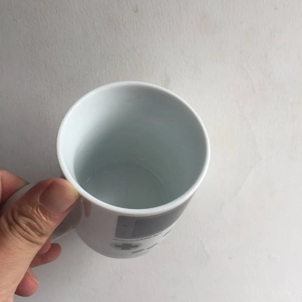 Canecas Engraçadas Sensíveis ao Calor, Caneca de Cerâmica, Porcelana Branca para Casa e Escritório, Caneca de Leite, Cerveja e Café, Utensílios de Bebida que Mudam de Cor