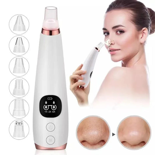 Removedor de Cravos Elétrico Aspirador Limpeza de Acne Remoção de Manchas Negras Limpeza Facial Profunda Máquina de Limpeza de Poros Ferramentas de Cuidados com a Pele